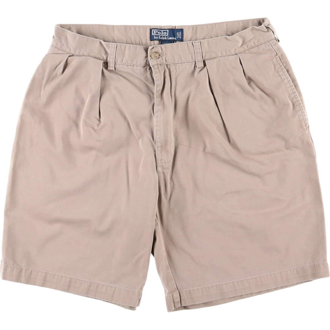 Ralph Lauren POLO by Ralph Lauren TYLER SHORT Chino shorts Short pants Men's W35 equivalent cotton Beige type Vintage Second Hand