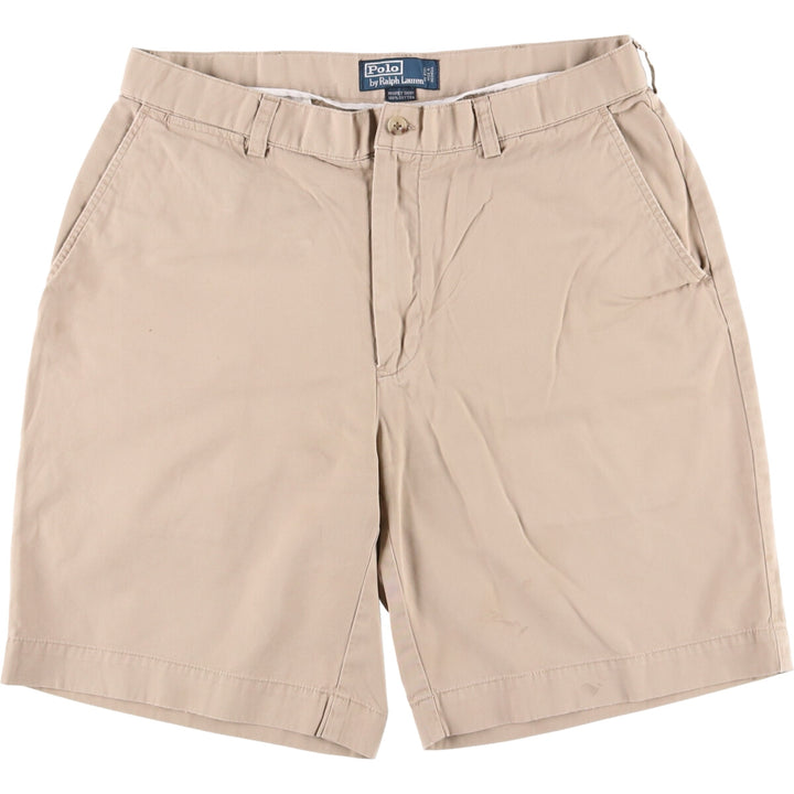 Ralph Lauren POLO by Ralph Lauren Chino Shorts Shorts Men's W34 equivalent cotton Beige type Vintage Second Hand