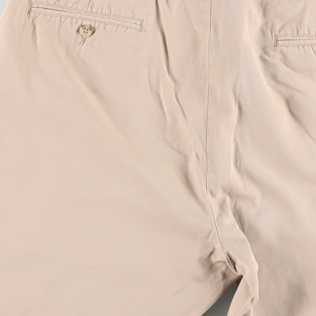 Ralph Lauren POLO by Ralph Lauren Chino Shorts Shorts Men's W34 equivalent cotton Beige type Vintage Second Hand
