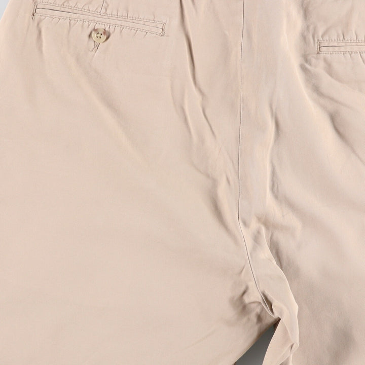 Ralph Lauren POLO by Ralph Lauren Chino Shorts Shorts Men's W34 equivalent cotton Beige type Vintage Second Hand