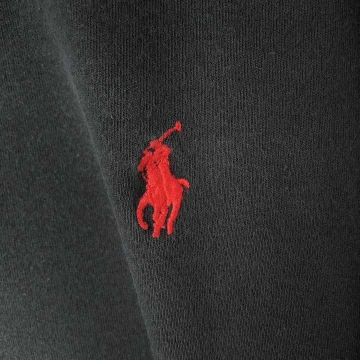 Ralph Lauren POLO by Ralph Lauren short sleeve polo shirt, men's XL size cotton black type Vintage Second Hand