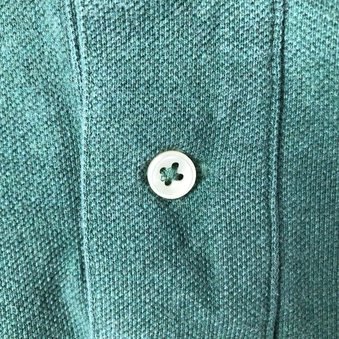 Ralph Lauren POLO RALPH LAUREN SLIM FIT short sleeve polo shirt men's XL equivalent cotton green type Vintage Second Hand