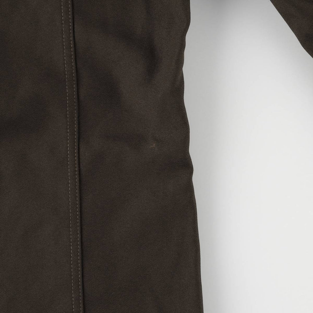 Slacks, flare pants, women's size L (w28), vintage unclear brown type Vintage Second Hand