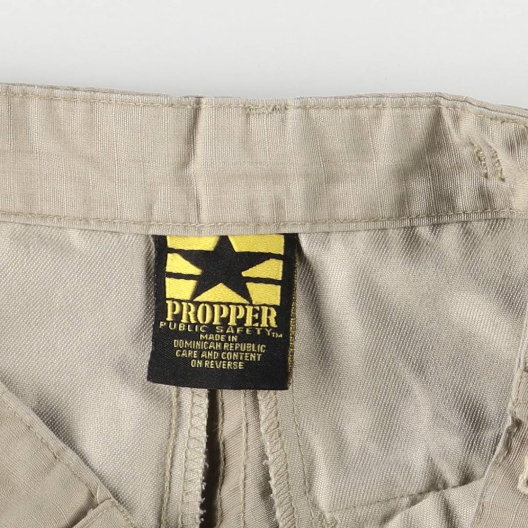 Civilian PROPPER Ripstop Military Cargo Pants, X-SMALL-REGULAR, Women's Size XS polyester Khaki type Vintage Second Hand