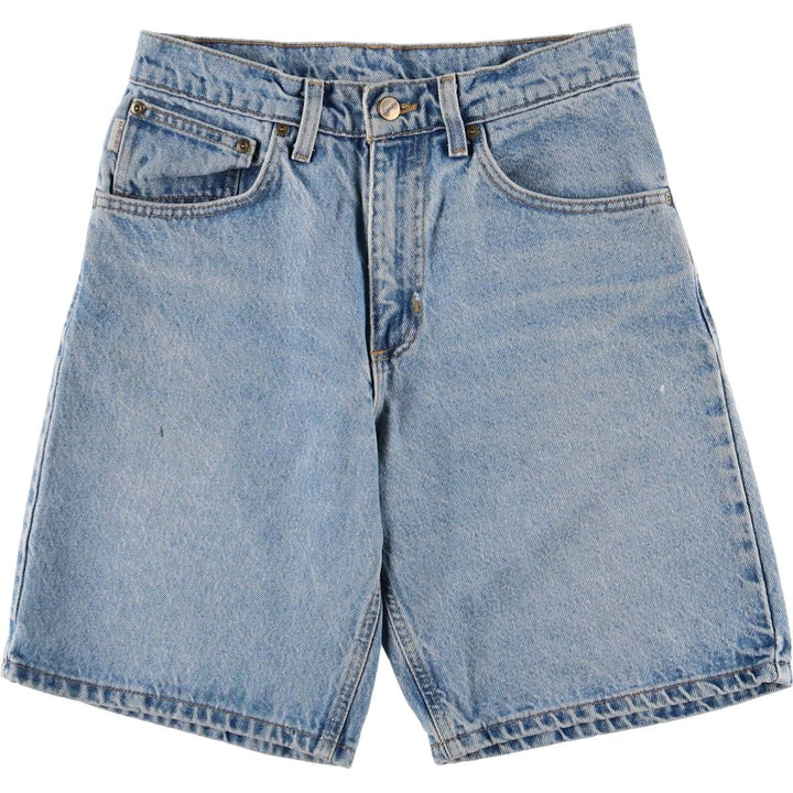 90'S Carhartt denim shorts, short pants, made in USA, men's, w29 equivalent, vintage cotton blue type Vintage Second Hand