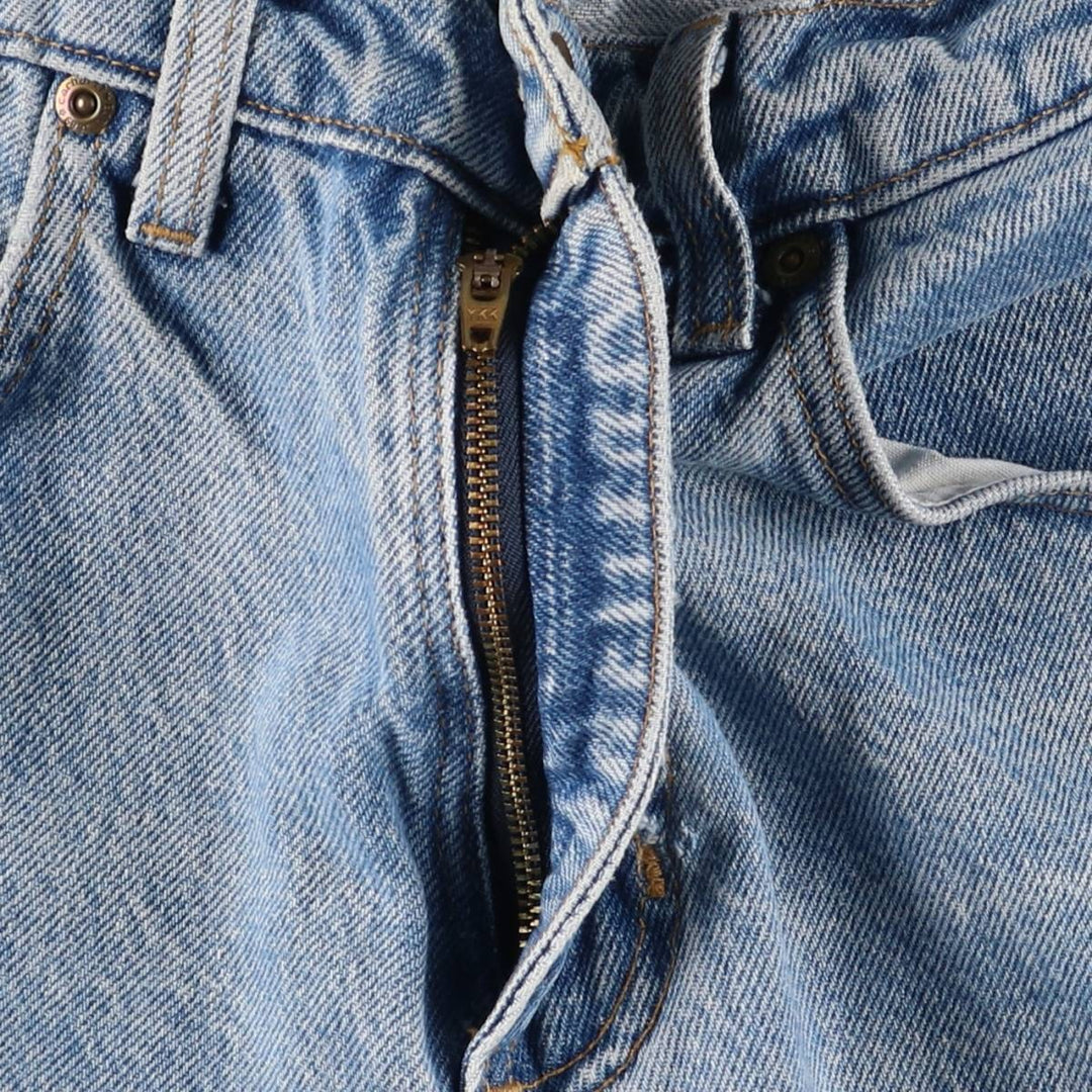 90'S Carhartt denim shorts, short pants, made in USA, men's, w29 equivalent, vintage cotton blue type Vintage Second Hand