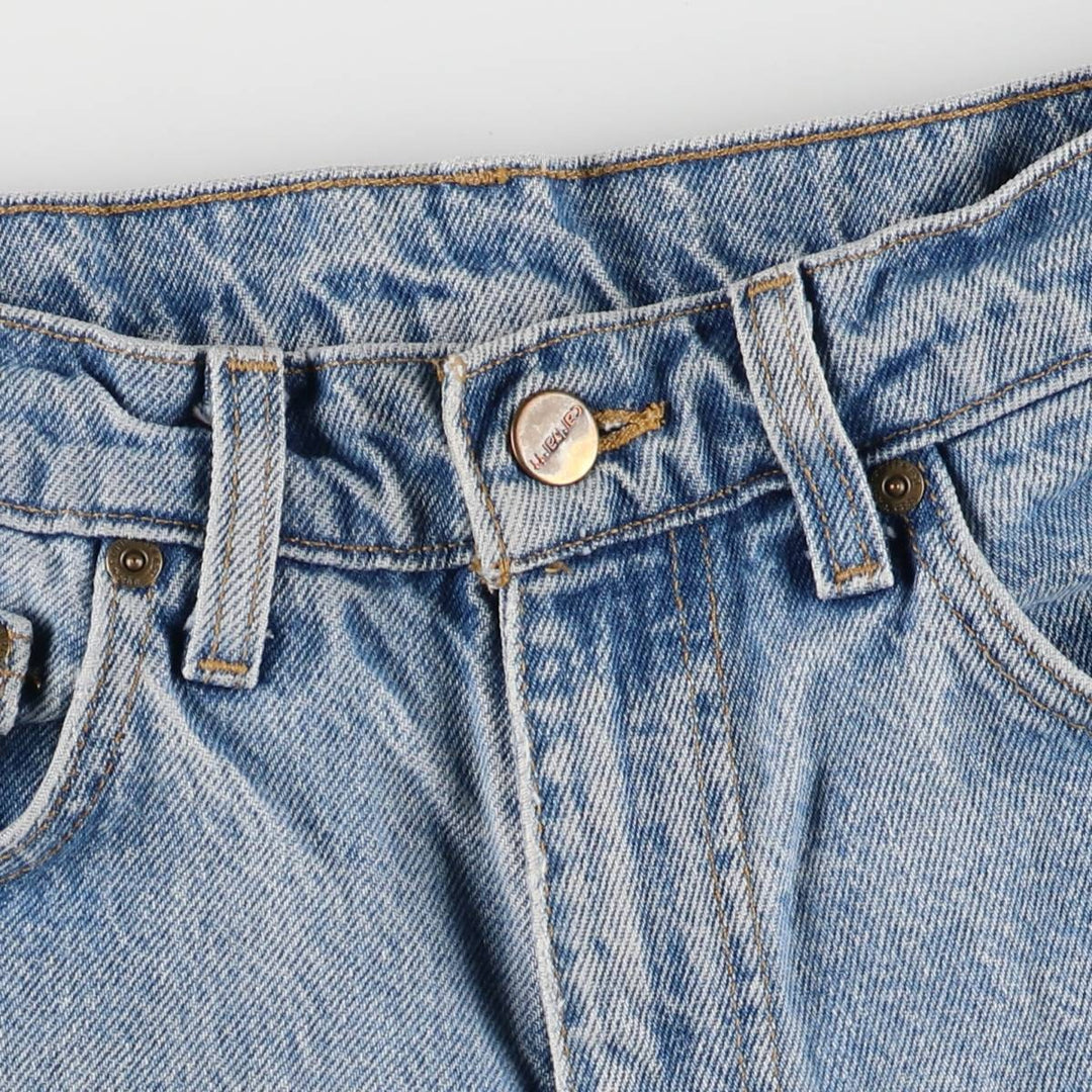 90'S Carhartt denim shorts, short pants, made in USA, men's, w29 equivalent, vintage cotton blue type Vintage Second Hand