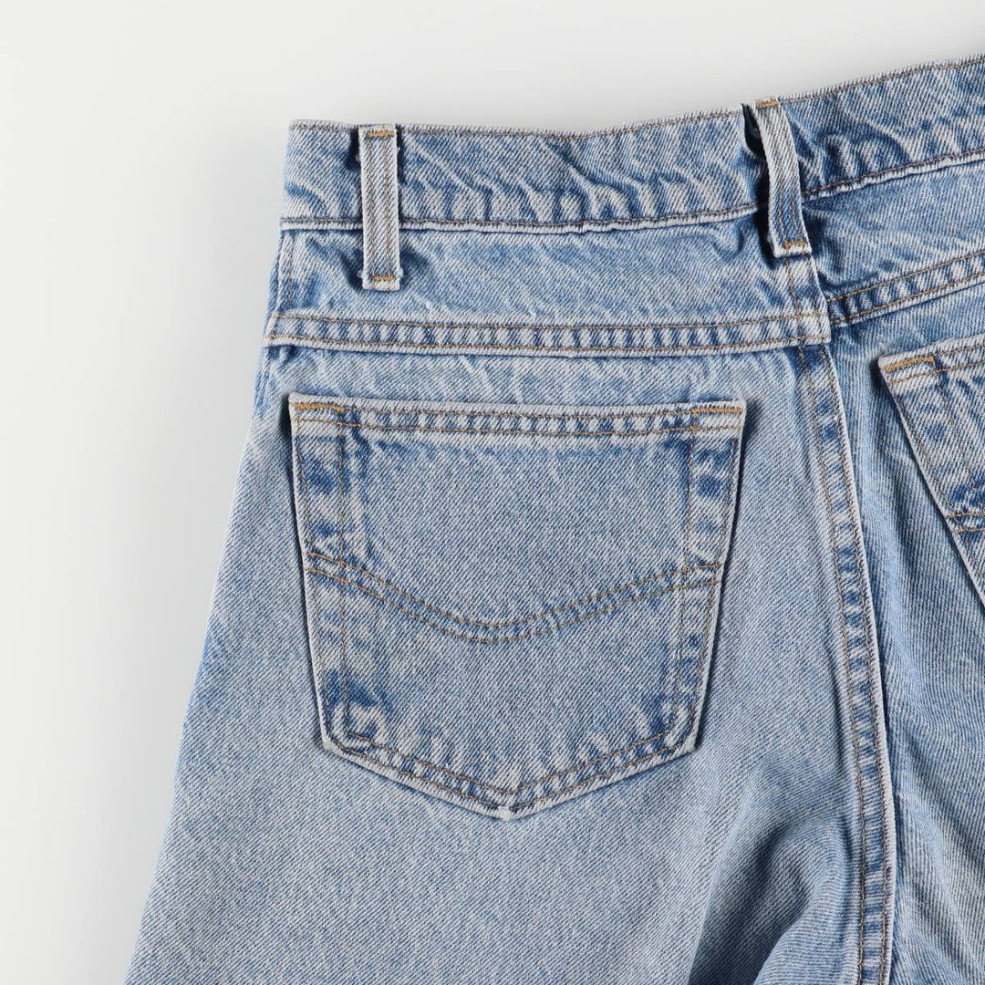 90'S Carhartt denim shorts, short pants, made in USA, men's, w29 equivalent, vintage cotton blue type Vintage Second Hand