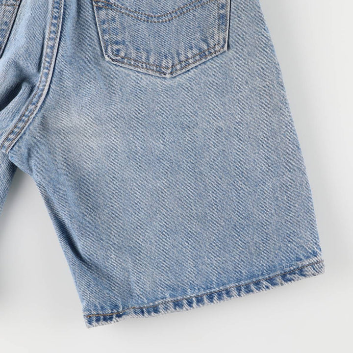 90'S Carhartt denim shorts, short pants, made in USA, men's, w29 equivalent, vintage cotton blue type Vintage Second Hand