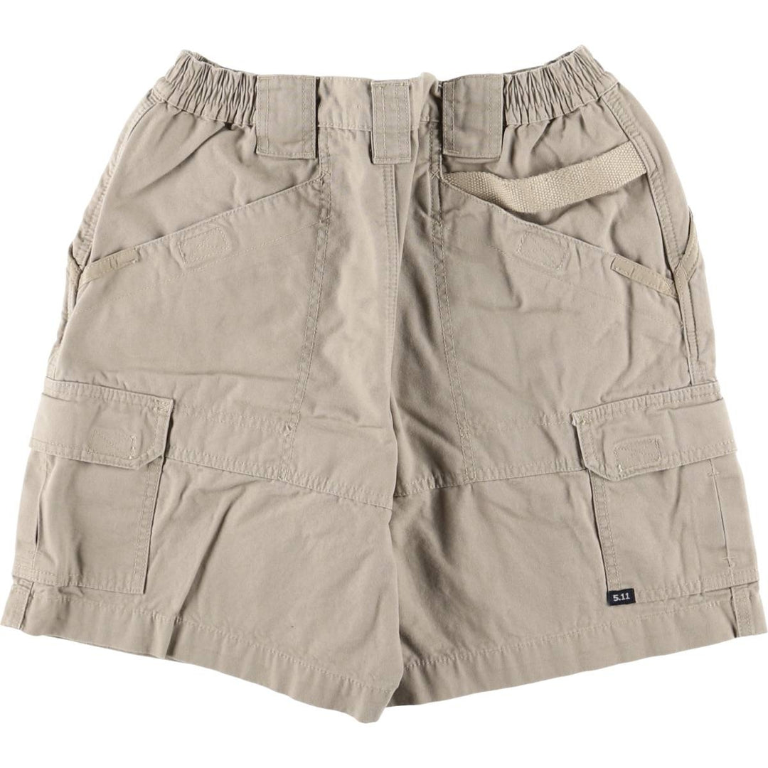 5.11 TACTICAL SERIES Cotton Shorts Short Pants Women's L (w30) cotton Beige type Vintage Second Hand