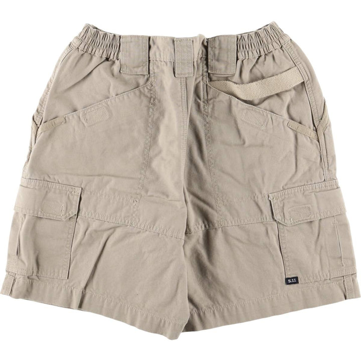 5.11 TACTICAL SERIES Cotton Shorts Short Pants Women's L (w30) cotton Beige type Vintage Second Hand