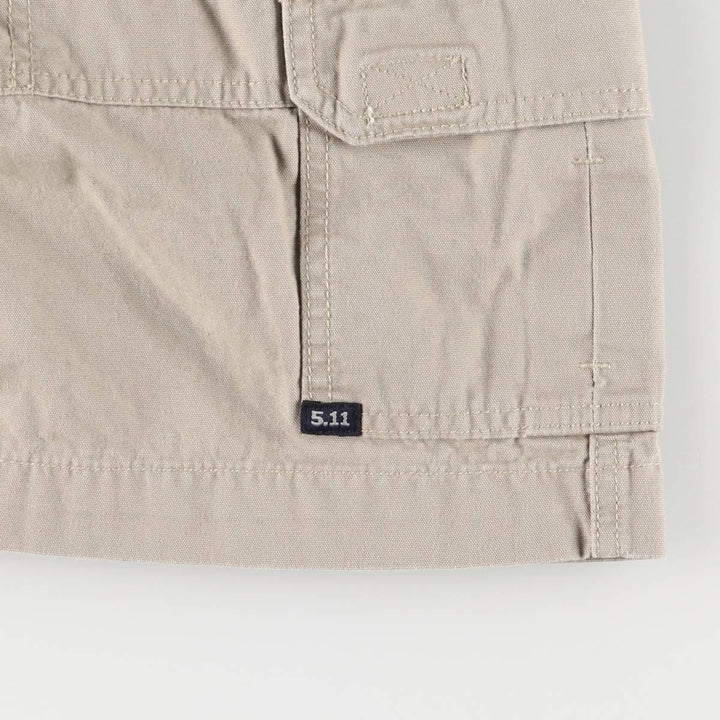 5.11 TACTICAL SERIES Cotton Shorts Short Pants Women's L (w30) cotton Beige type Vintage Second Hand