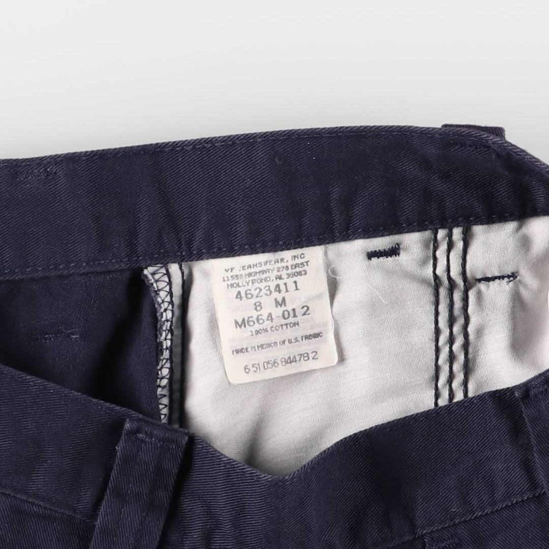 Lee Chino Shorts, Women's Size L (W28) cotton navy blue type Vintage Second Hand