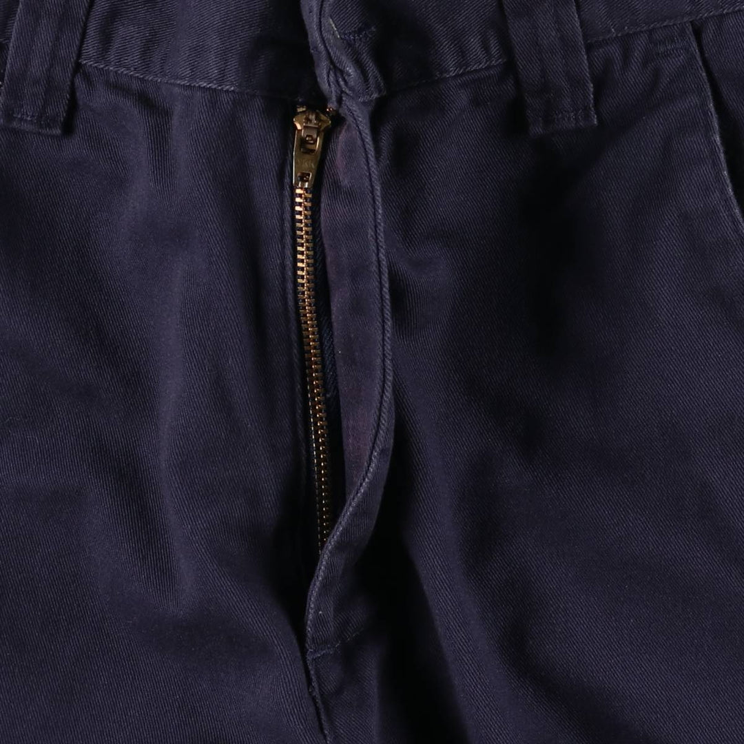Lee Chino Shorts, Women's Size L (W28) cotton navy blue type Vintage Second Hand