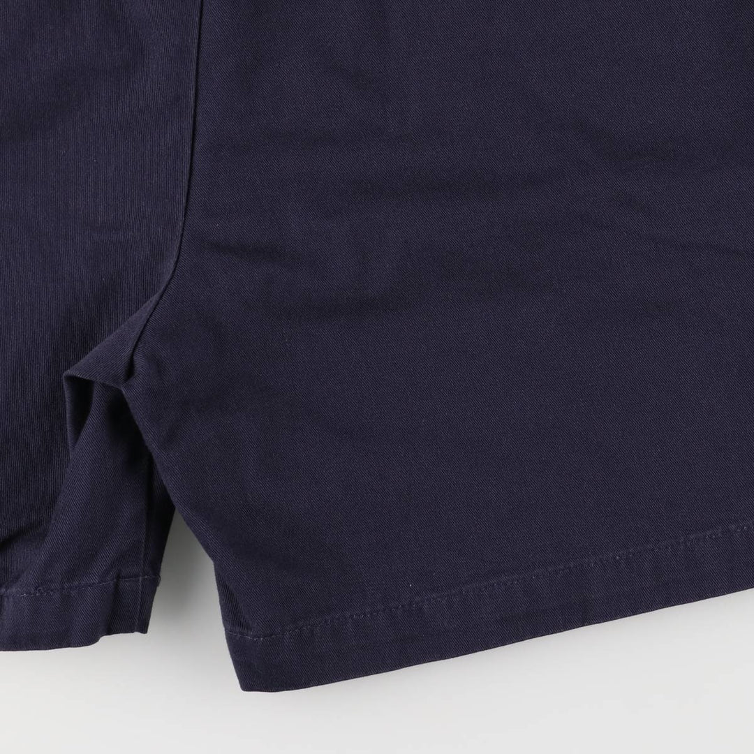 Lee Chino Shorts, Women's Size L (W28) cotton navy blue type Vintage Second Hand