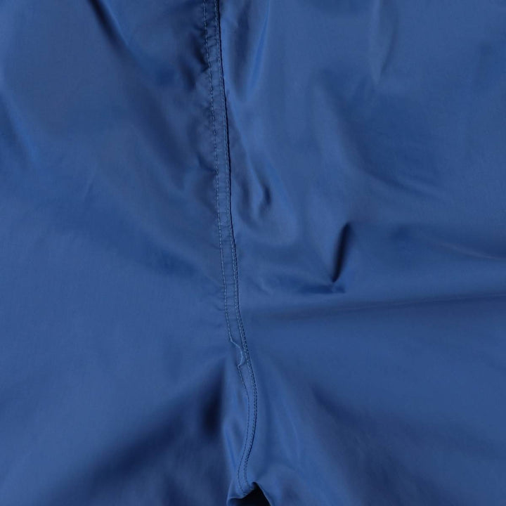 90'S Nike Nylon Pants, Rustling Pants, Women's Size L, Vintage Nylon blue type Vintage Second Hand