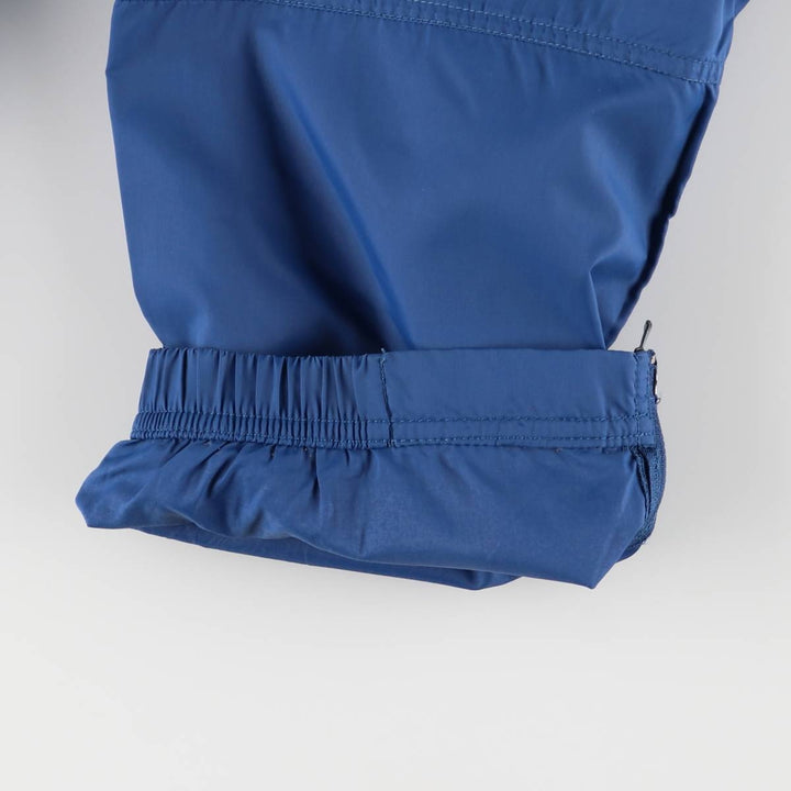 90'S Nike Nylon Pants, Rustling Pants, Women's Size L, Vintage Nylon blue type Vintage Second Hand