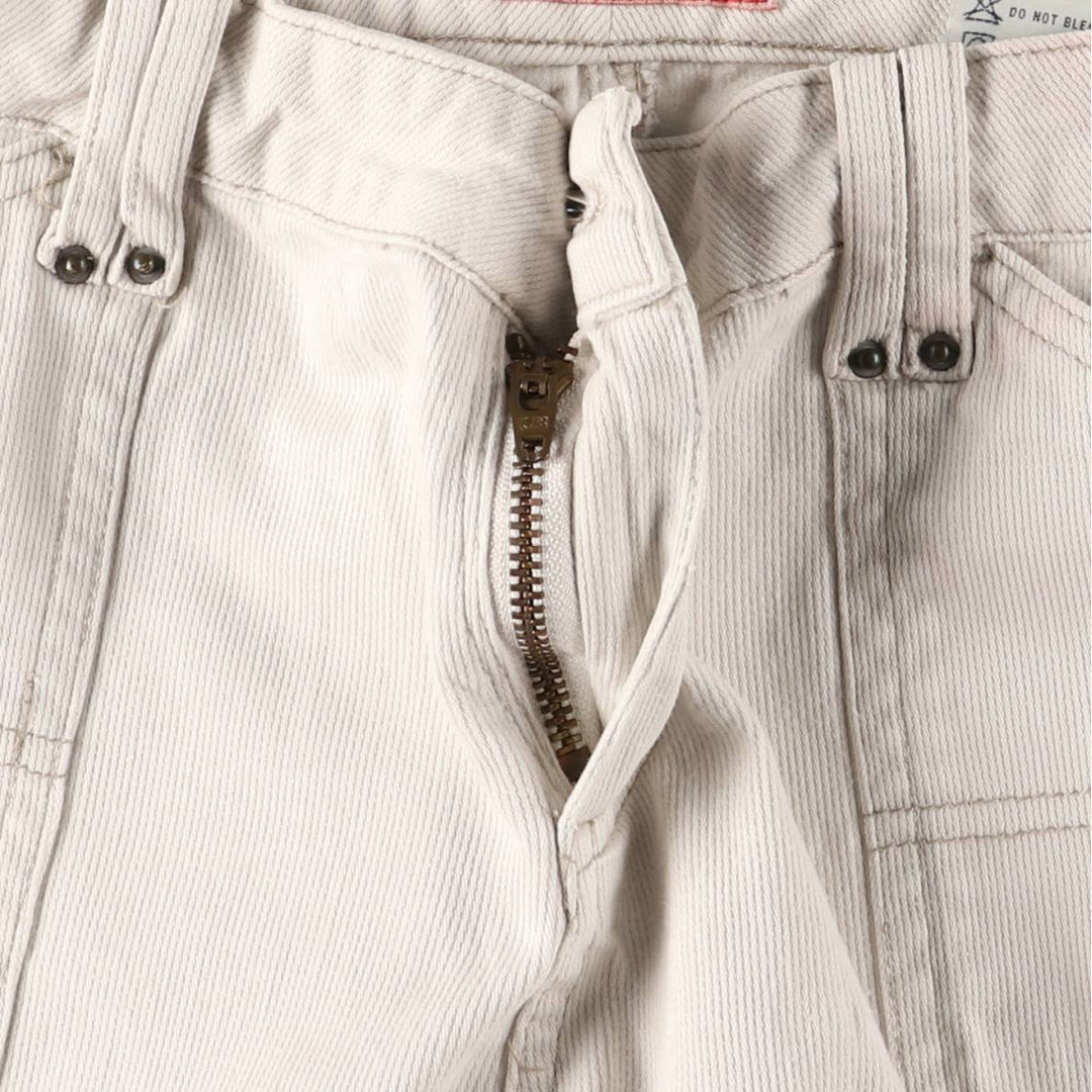 UNION BAY Cotton Pants Flare Pants Women's XL (w31) cotton white type Vintage Second Hand