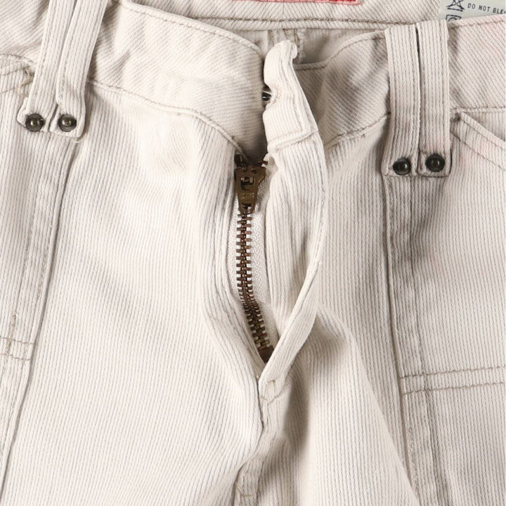 UNION BAY Cotton Pants Flare Pants Women's XL (w31) cotton white type Vintage Second Hand