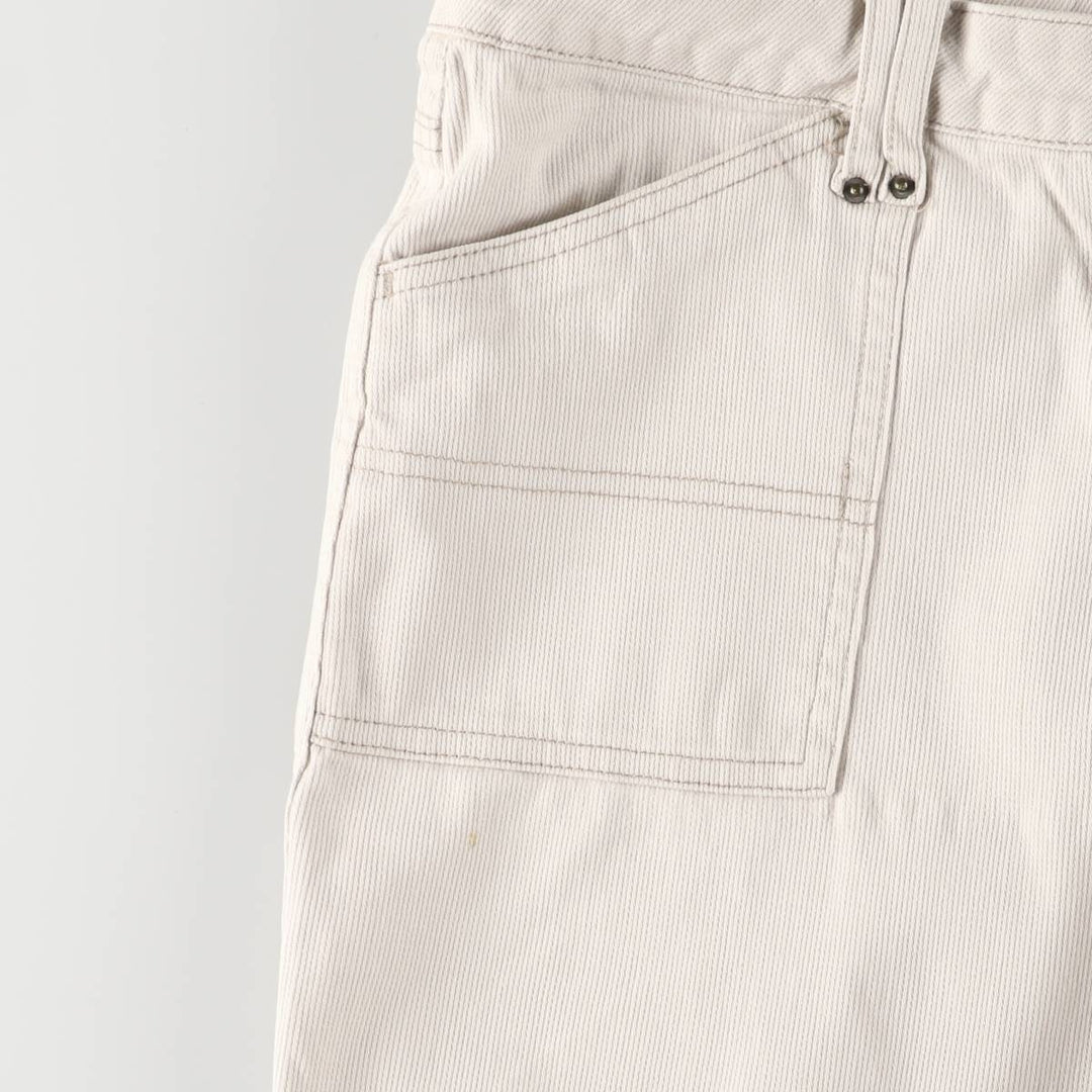 UNION BAY Cotton Pants Flare Pants Women's XL (w31) cotton white type Vintage Second Hand