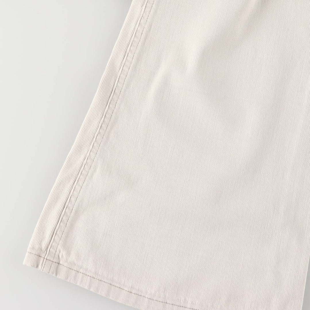 UNION BAY Cotton Pants Flare Pants Women's XL (w31) cotton white type Vintage Second Hand