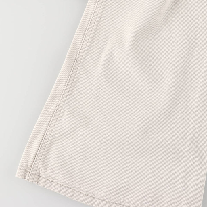UNION BAY Cotton Pants Flare Pants Women's XL (w31) cotton white type Vintage Second Hand