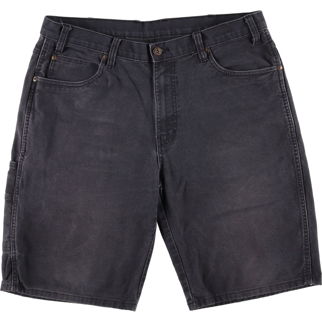 Dickies Duck Fabric Work Shorts, Half Pants, Men's, W37 cotton black type Vintage Second Hand
