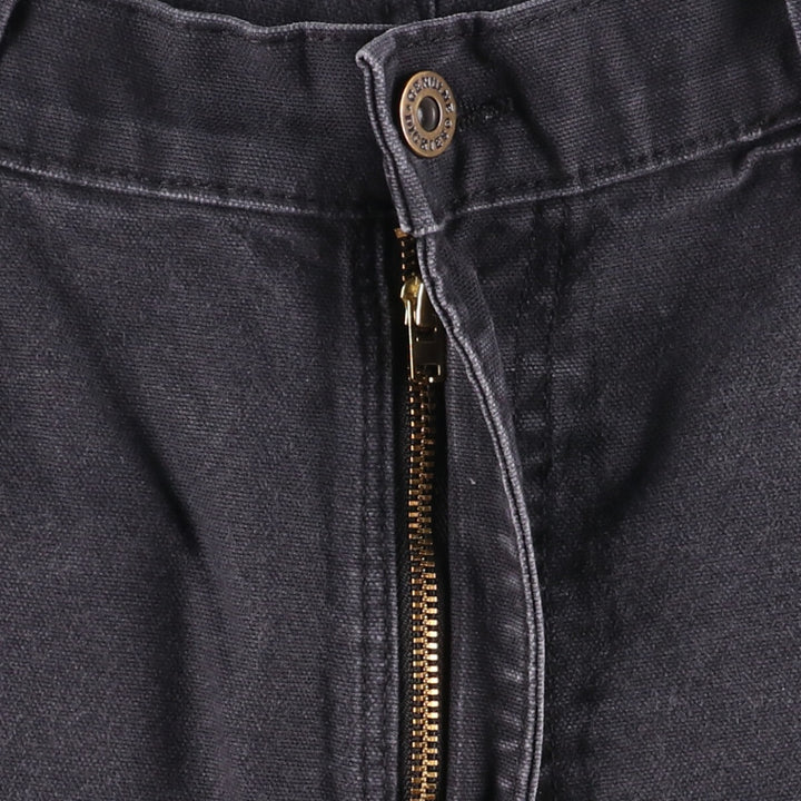 Dickies Duck Fabric Work Shorts, Half Pants, Men's, W37 cotton black type Vintage Second Hand