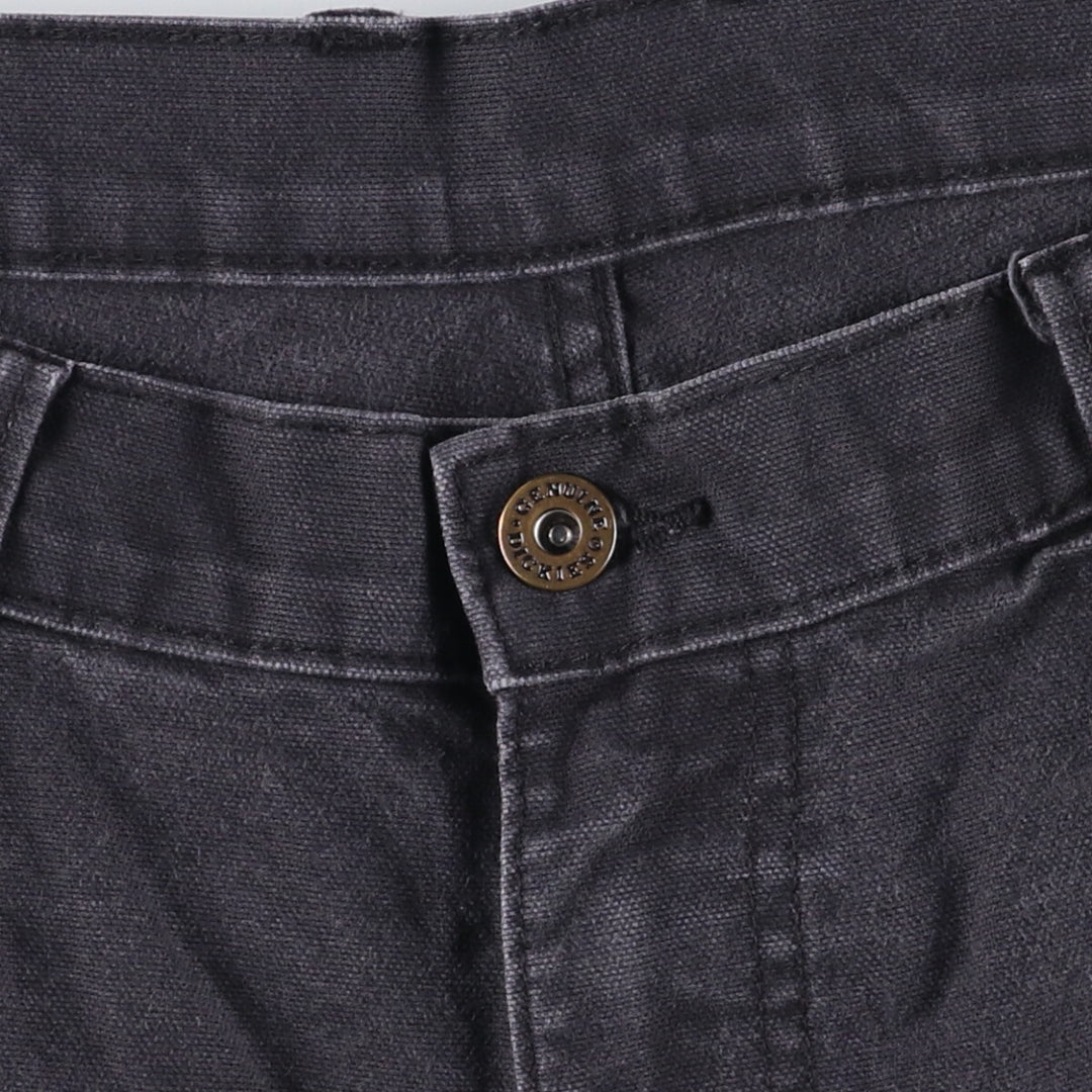 Dickies Duck Fabric Work Shorts, Half Pants, Men's, W37 cotton black type Vintage Second Hand