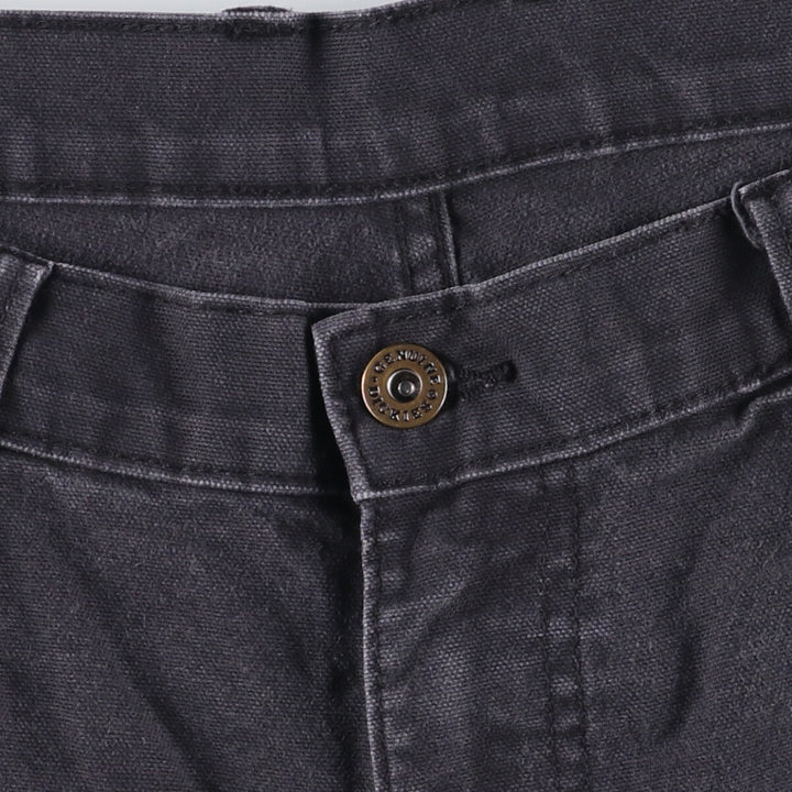 Dickies Duck Fabric Work Shorts, Half Pants, Men's, W37 cotton black type Vintage Second Hand