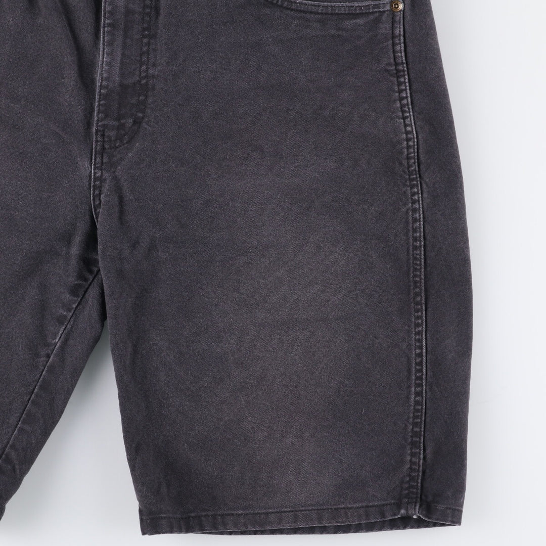Dickies Duck Fabric Work Shorts, Half Pants, Men's, W37 cotton black type Vintage Second Hand