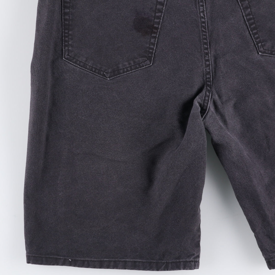 Dickies Duck Fabric Work Shorts, Half Pants, Men's, W37 cotton black type Vintage Second Hand