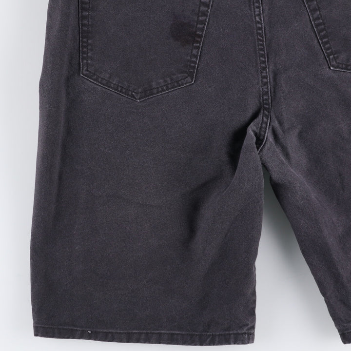 Dickies Duck Fabric Work Shorts, Half Pants, Men's, W37 cotton black type Vintage Second Hand