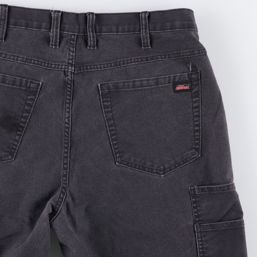 Dickies Duck Fabric Work Shorts, Half Pants, Men's, W37 cotton black type Vintage Second Hand