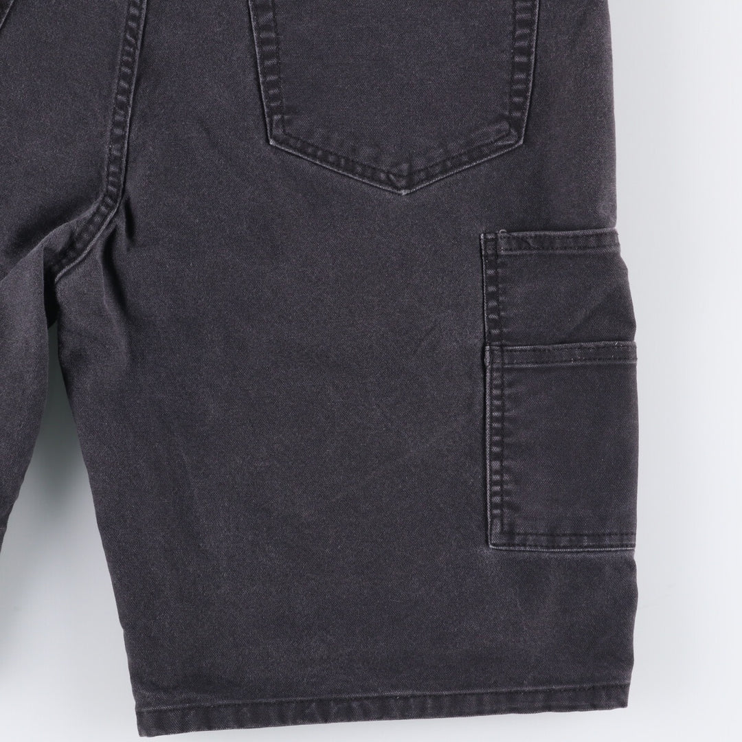 Dickies Duck Fabric Work Shorts, Half Pants, Men's, W37 cotton black type Vintage Second Hand