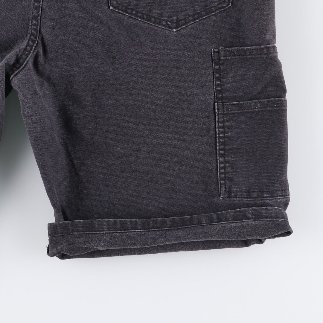 Dickies Duck Fabric Work Shorts, Half Pants, Men's, W37 cotton black type Vintage Second Hand