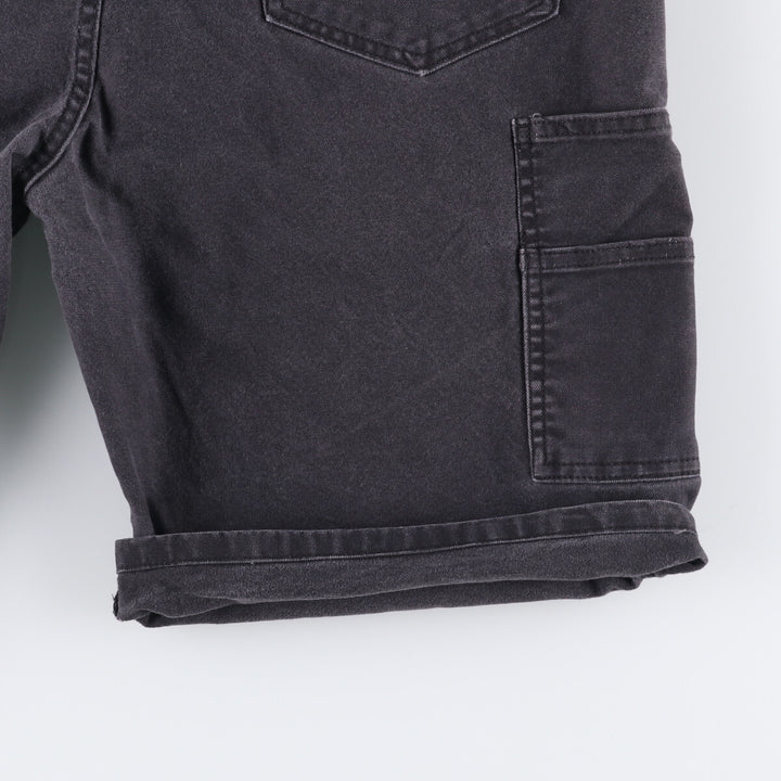 Dickies Duck Fabric Work Shorts, Half Pants, Men's, W37 cotton black type Vintage Second Hand