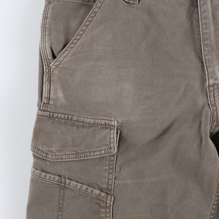 Carhartt Relaxed Fit Duck Cargo Shorts, Men's Size 32 cotton Khaki type Vintage Second Hand