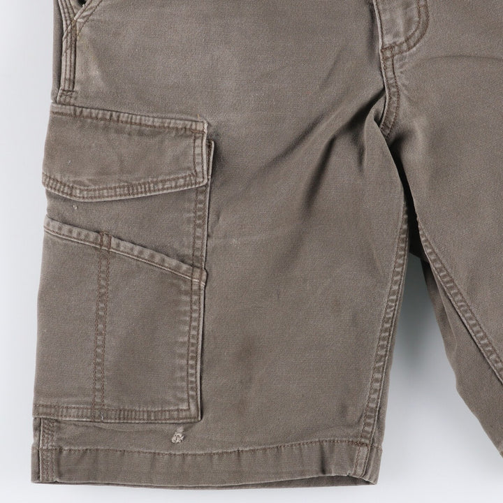 Carhartt Relaxed Fit Duck Cargo Shorts, Men's Size 32 cotton Khaki type Vintage Second Hand