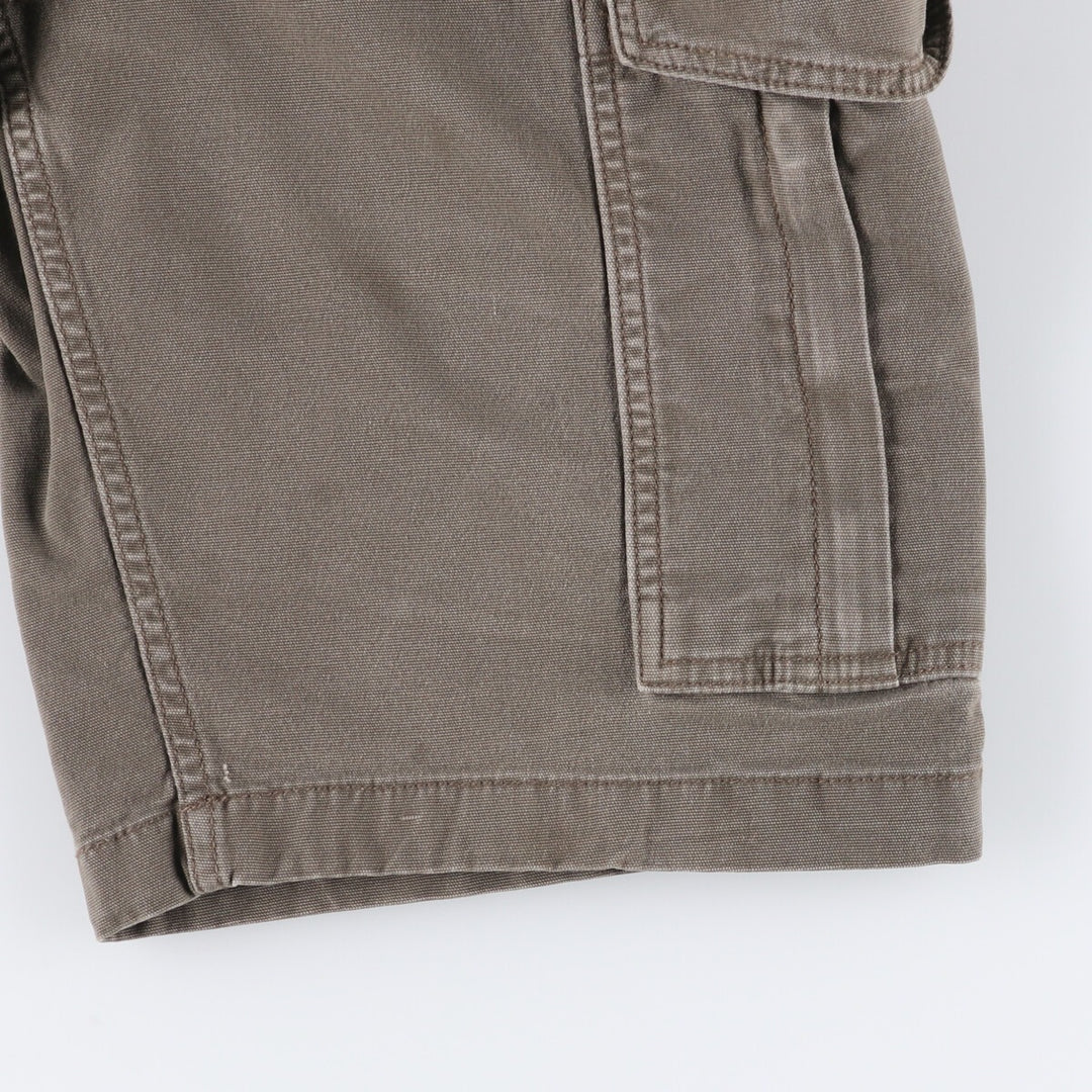 Carhartt Relaxed Fit Duck Cargo Shorts, Men's Size 32 cotton Khaki type Vintage Second Hand