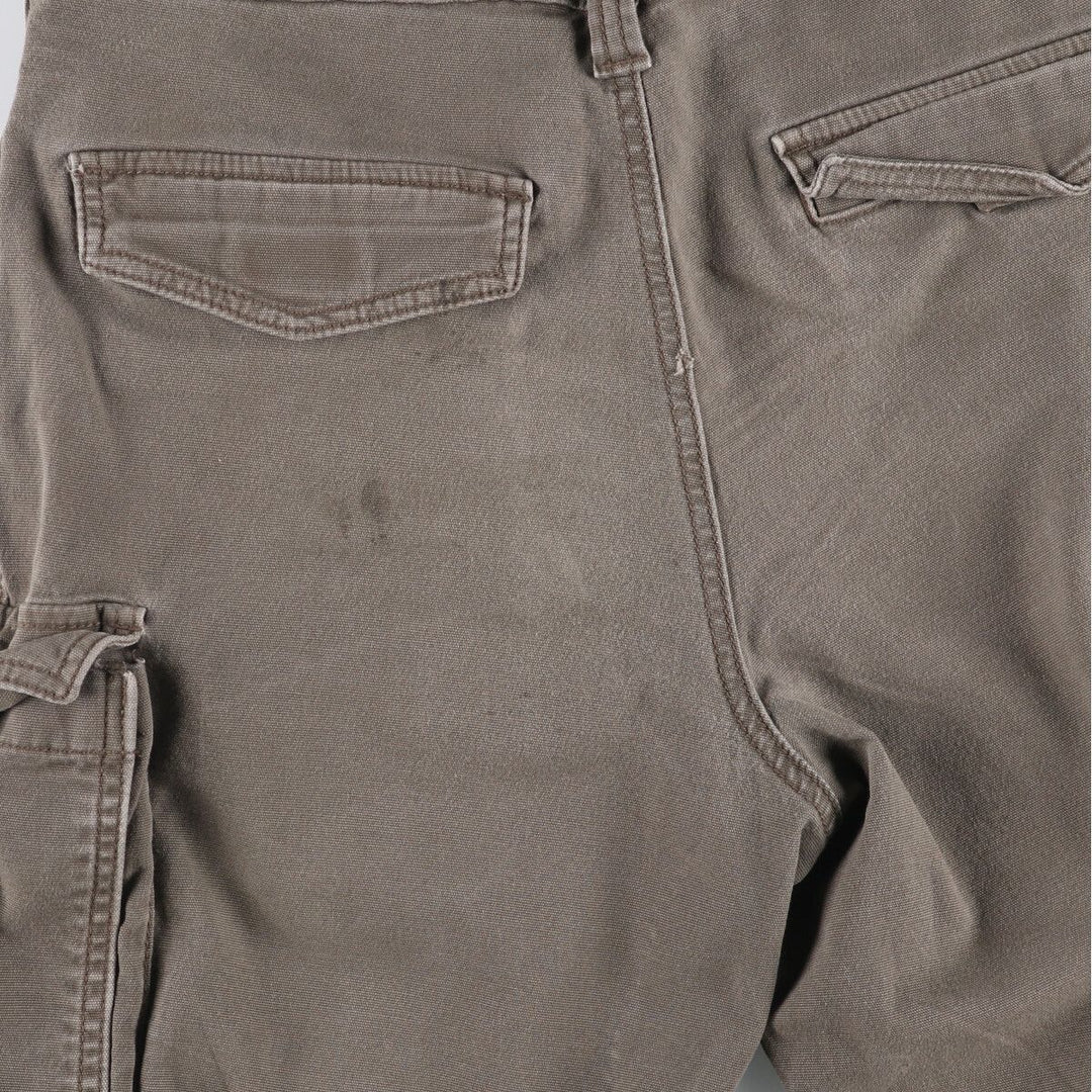 Carhartt Relaxed Fit Duck Cargo Shorts, Men's Size 32 cotton Khaki type Vintage Second Hand