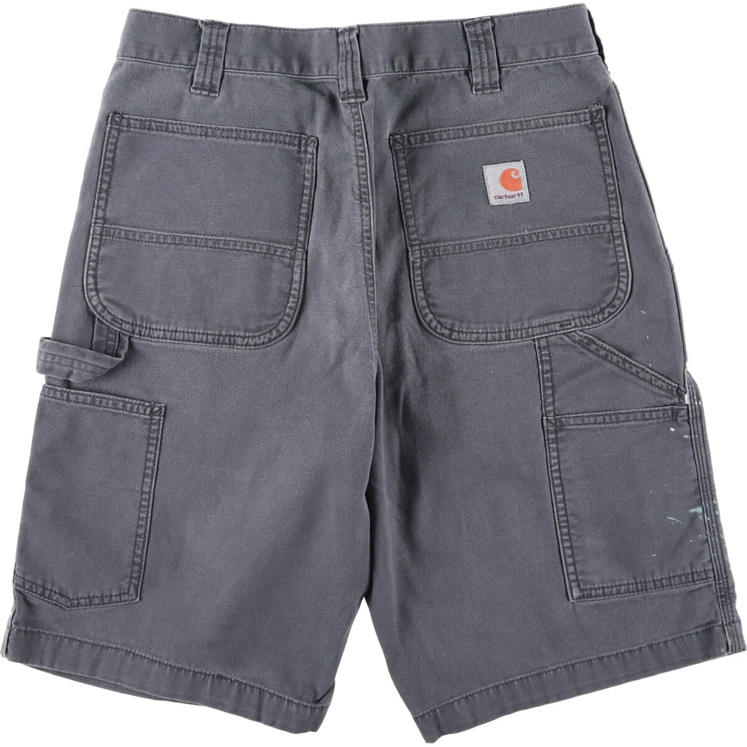 Carhartt Relaxed Fit Painter Shorts, Men's, Size W31 (Duck) cotton gray type Vintage Second Hand