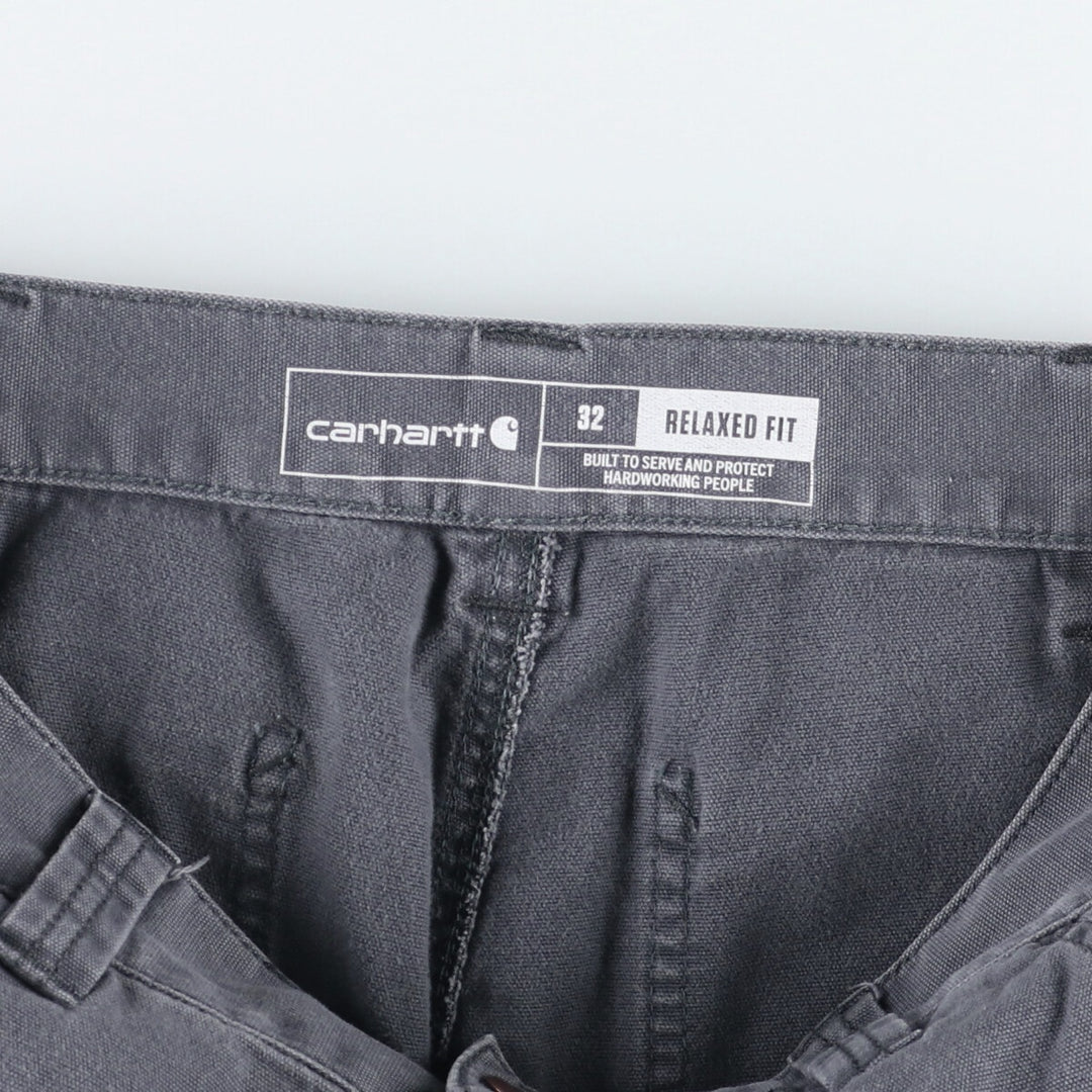 Carhartt Relaxed Fit Painter Shorts, Men's, Size W31 (Duck) cotton gray type Vintage Second Hand