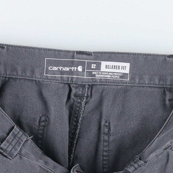 Carhartt Relaxed Fit Painter Shorts, Men's, Size W31 (Duck) cotton gray type Vintage Second Hand