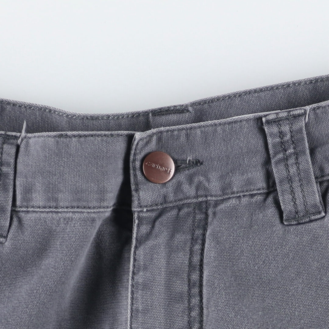 Carhartt Relaxed Fit Painter Shorts, Men's, Size W31 (Duck) cotton gray type Vintage Second Hand