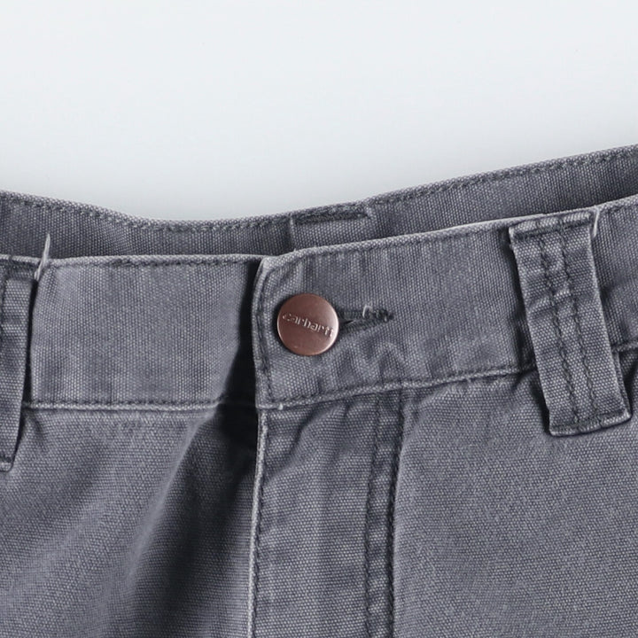 Carhartt Relaxed Fit Painter Shorts, Men's, Size W31 (Duck) cotton gray type Vintage Second Hand