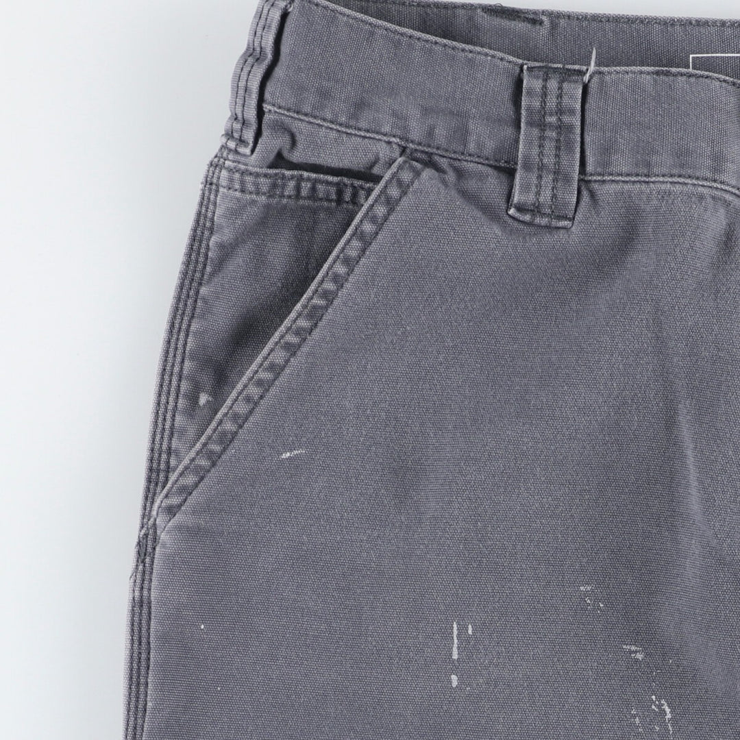 Carhartt Relaxed Fit Painter Shorts, Men's, Size W31 (Duck) cotton gray type Vintage Second Hand