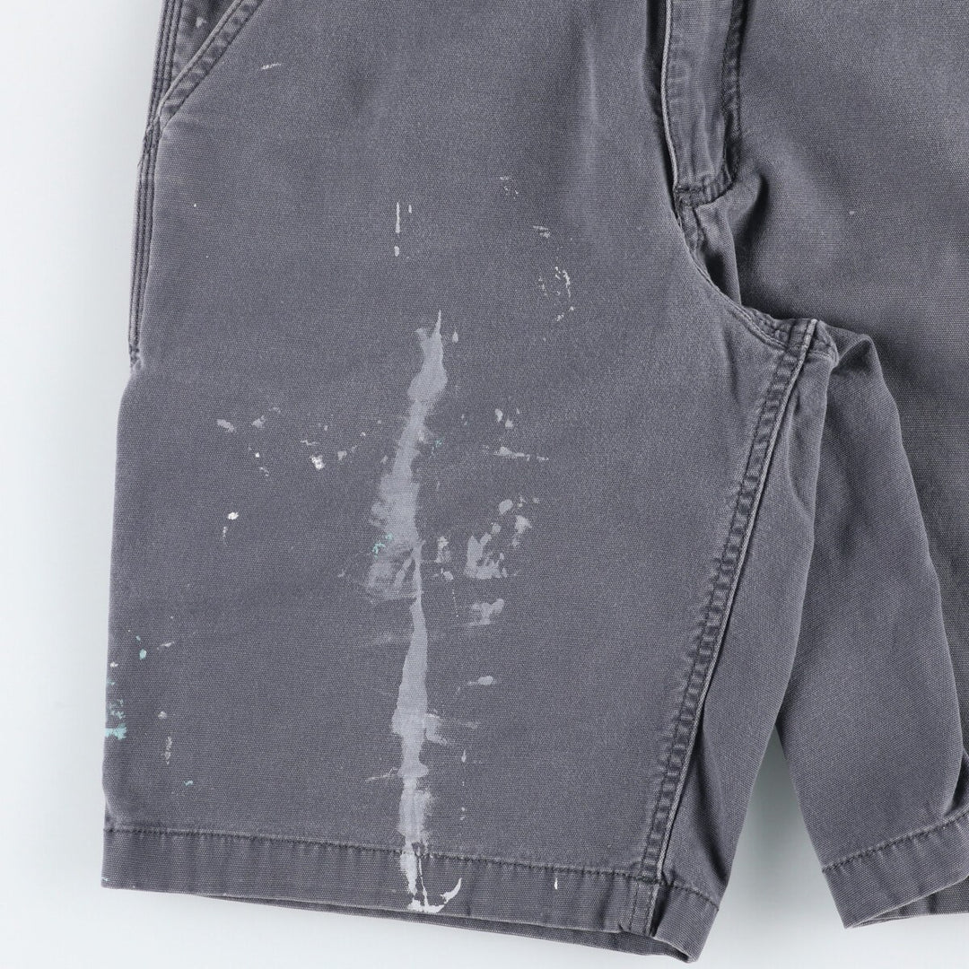 Carhartt Relaxed Fit Painter Shorts, Men's, Size W31 (Duck) cotton gray type Vintage Second Hand