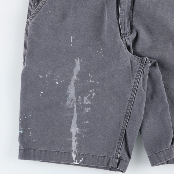 Carhartt Relaxed Fit Painter Shorts, Men's, Size W31 (Duck) cotton gray type Vintage Second Hand