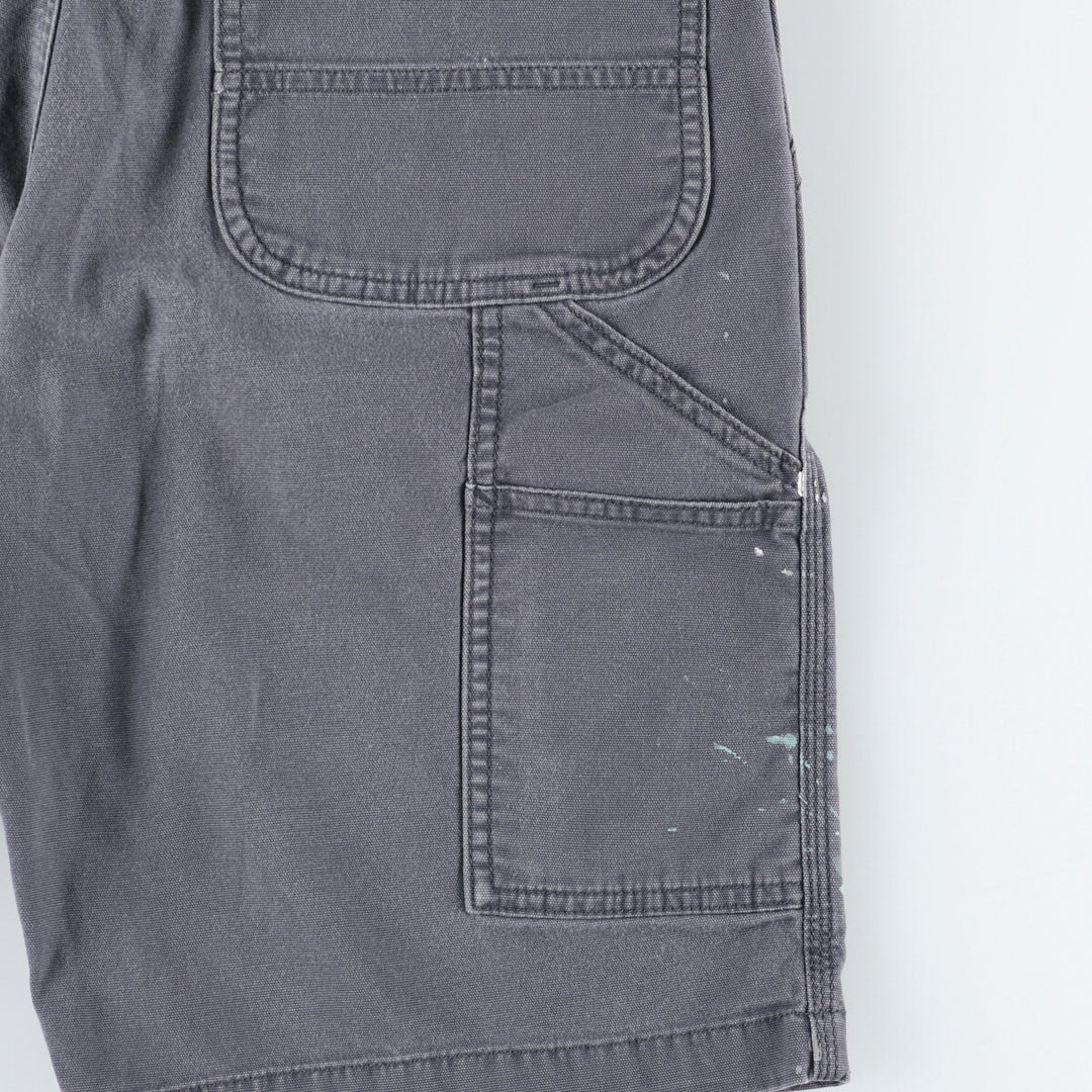 Carhartt Relaxed Fit Painter Shorts, Men's, Size W31 (Duck) cotton gray type Vintage Second Hand